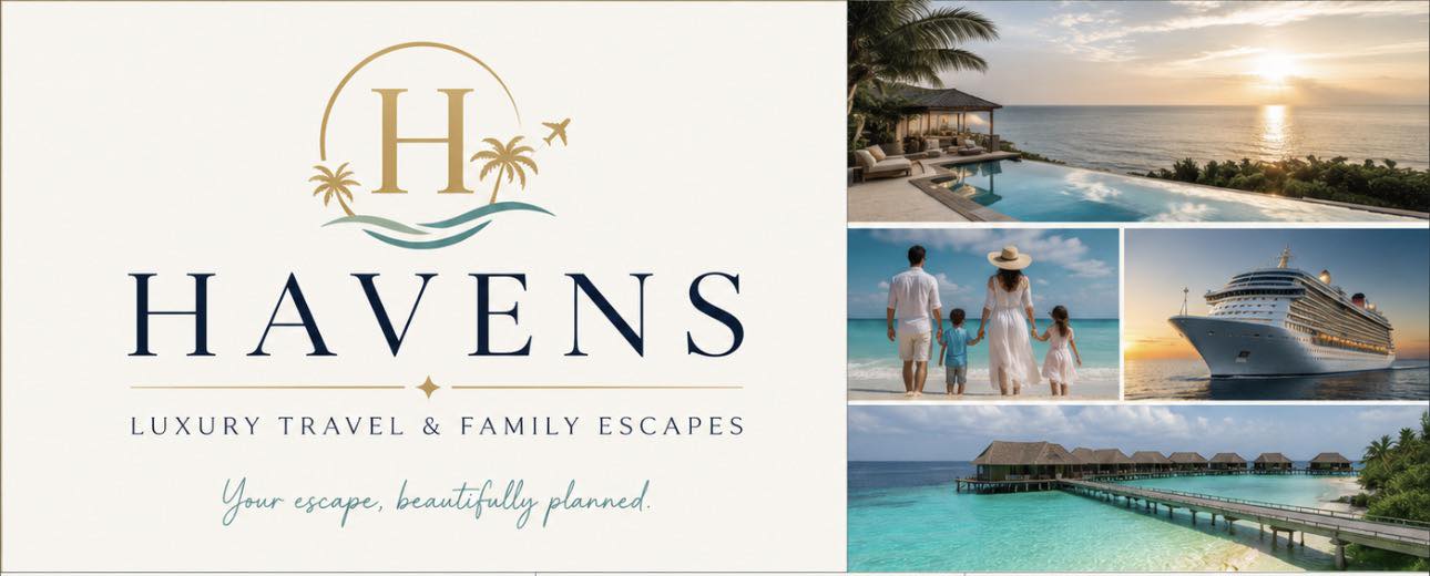 havensluxurytravelandfamilyescapes logo